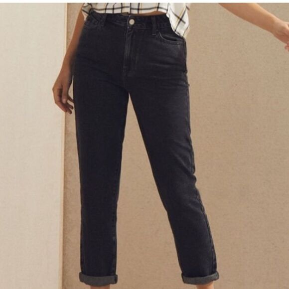 BLACK PACSUN MOM JEANS - Picture 2 of 9